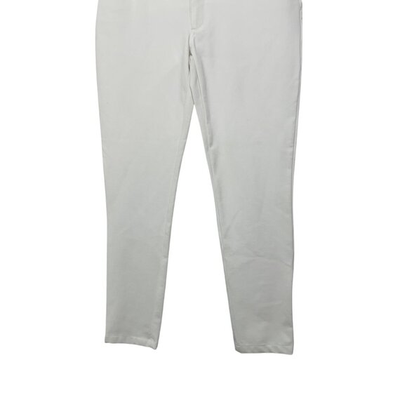 Karl Lagerfeld Paris Womens Slim Fit 3 Buttons High-Waisted White Pants Size 8 - Picture 12 of 12